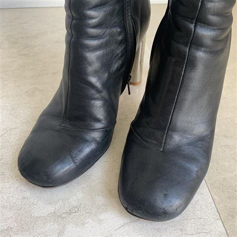 Celine Bam Bam Phoebe Philo Ankle Leather Boots